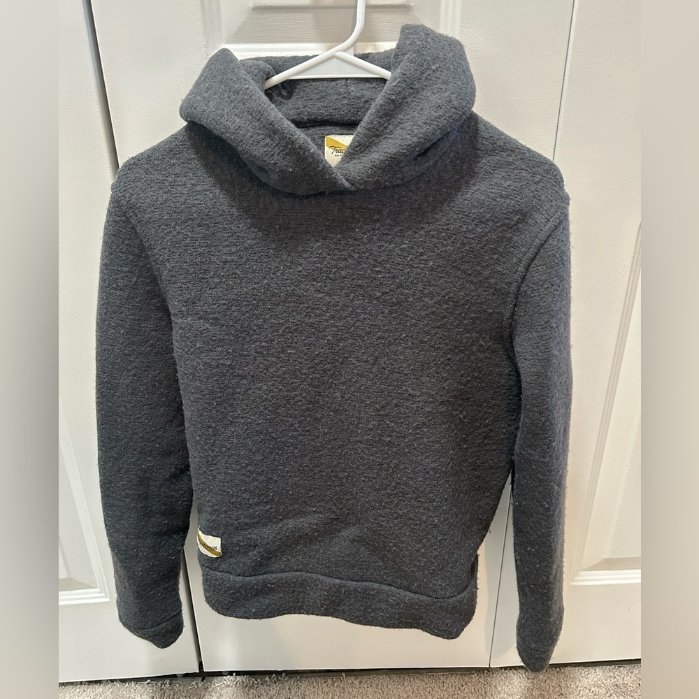 Tracksmith NDO merino wool hoodie
